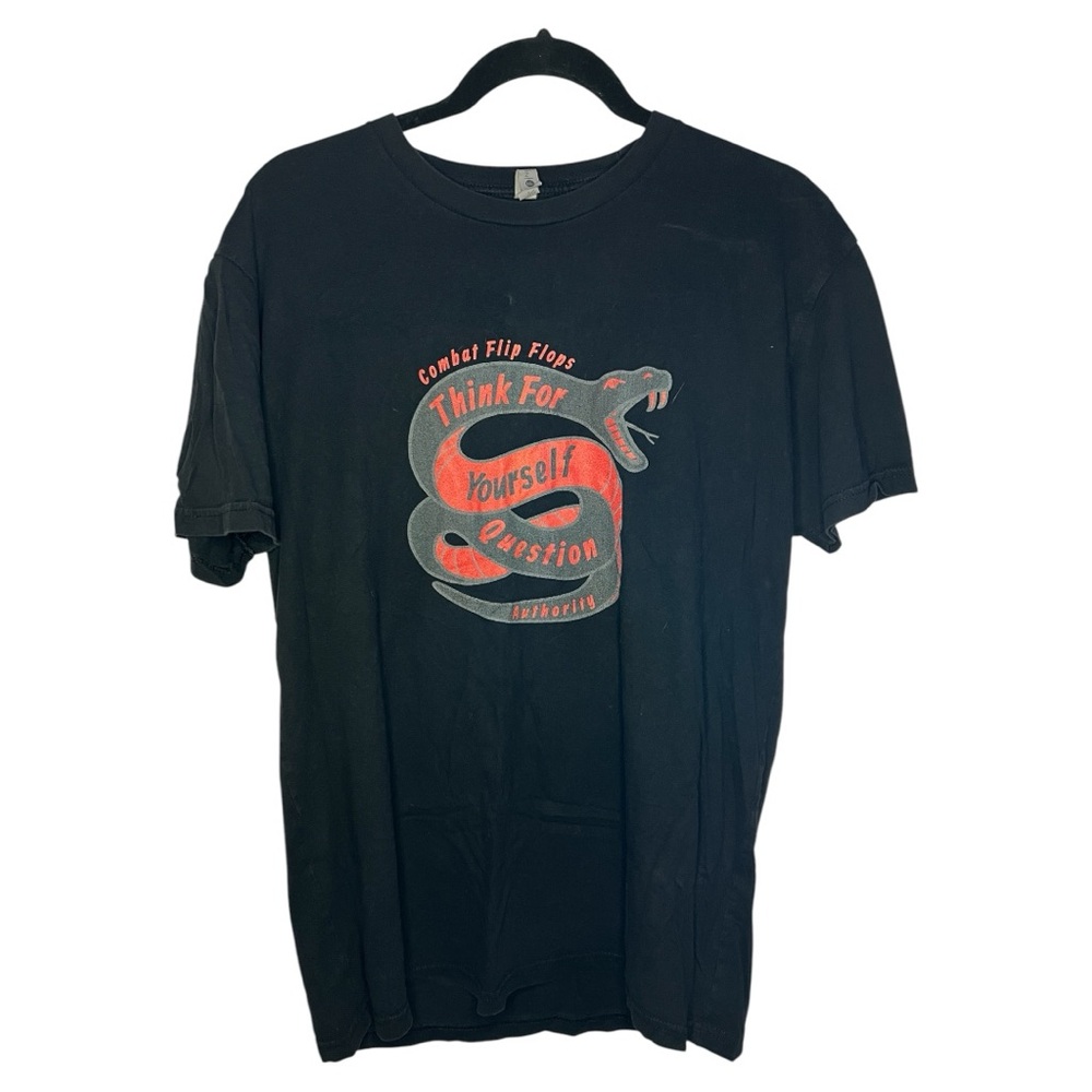 Combat Flip Flops shirt size L GUC